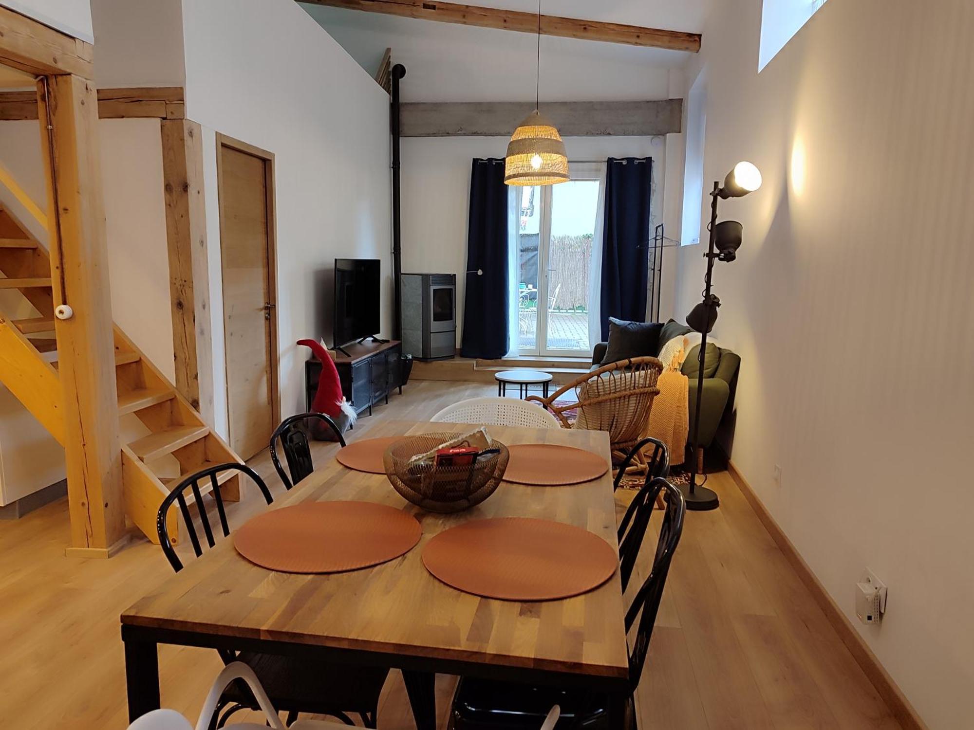 Апартаменты Le Chaleureux Loft 1 Minute Du Tram Линголшем Экстерьер фото